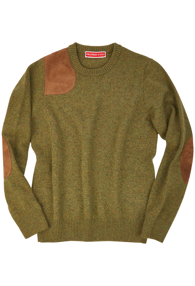 Shooting sweater green shop online at bei FRANKEN Cie
