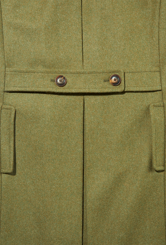 Fieldcoat wool, olive - shop online at bei FRANKEN & Cie.