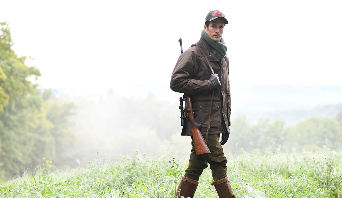 Funktionsjacke aus Waxcotton von Halley Stevensons