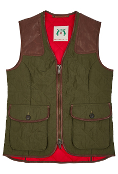 Shootingvest waxcotton