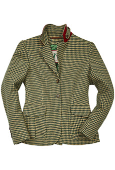 Blazer houndstooth check