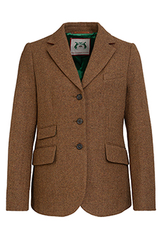 Blazer Fischgrat, braun