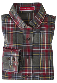 Bluse Flanell, Stewart Tartan