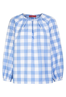 Sommerbluse Vichykaro gro�