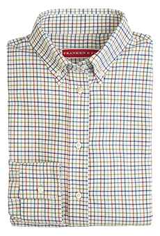 Bluse Button Down Tattersall