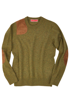 Shooting sweater, green