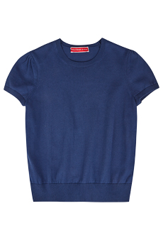 Sweater cotton, blue