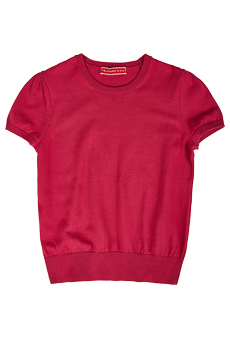 Sweater cotton, raspberry