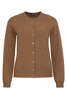 Cardigan Lambswool, beige