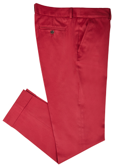 Chinos, red