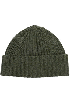 Knitted cap, olive