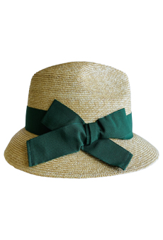 Ladies Trilby straw hat