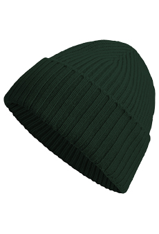 Beanie cashmere, green