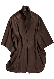 Field cape loden, brown