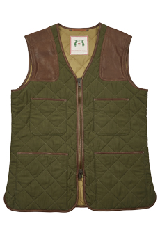 Fieldsport waistcoat, waxcotton