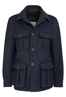 Fieldjacket Doubleface Loden