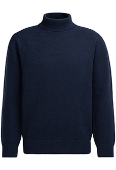 Rollneck Sweater 'Super Geelong', blue