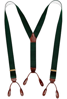 Braces elastic, green