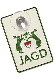 Car sign Jagd