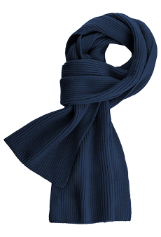 Shawl cashmere, blue