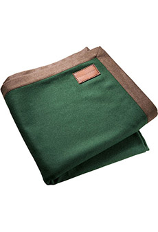 Blanket loden, green