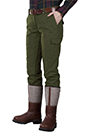 Field trousers moleskin, olive