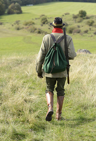 Backpack loden, green