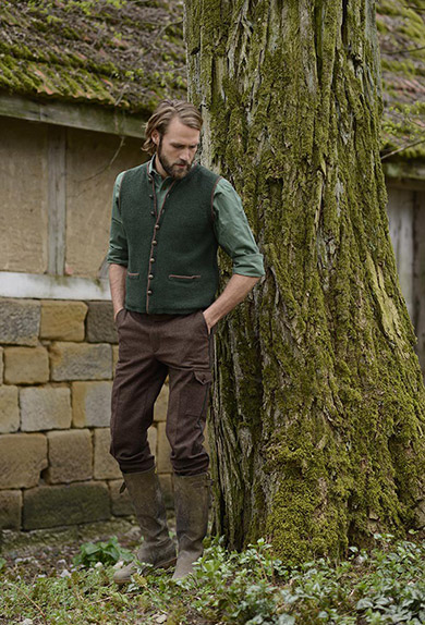 Lodenhose Jagd, braun