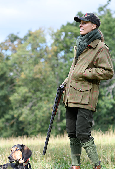 Fieldjacket Lovat Tweed - shop online | Women | FRANKEN & Cie.