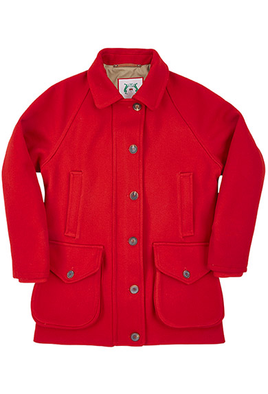 Damen Jagdjacke, rot