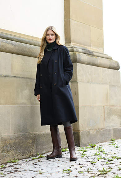 Coat Doubleface, navy