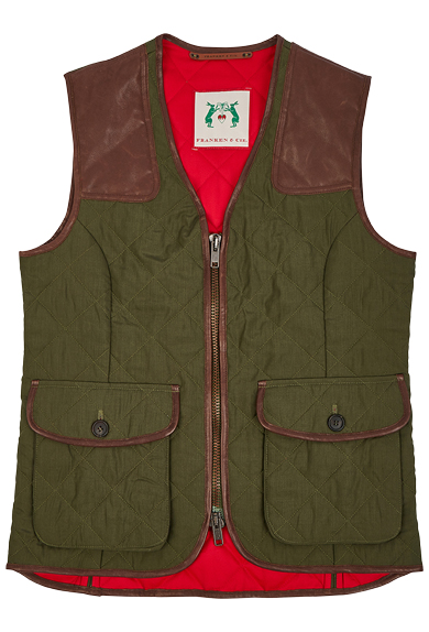 Shootingvest waxcotton