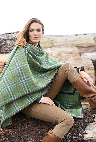 Plaid Karo + Leder