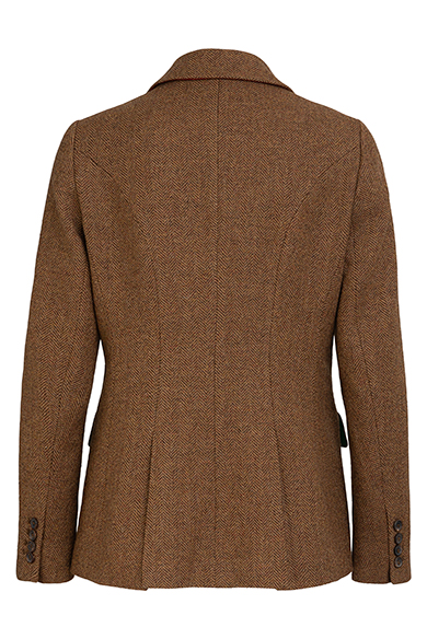 Blazer Fischgrat, braun