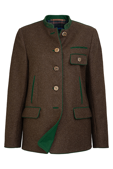 Jagdjacke Loden, braun