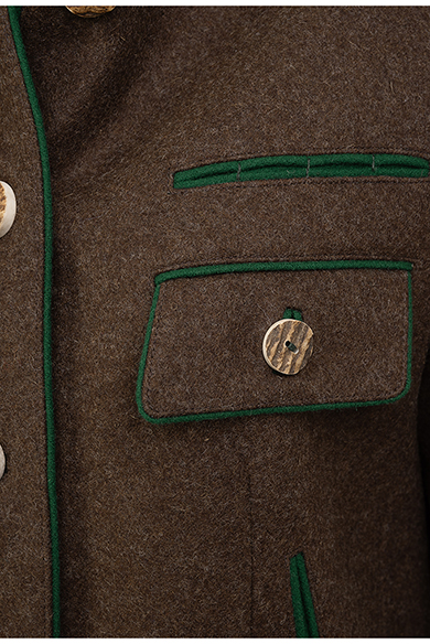 Jagdjacke Loden, braun