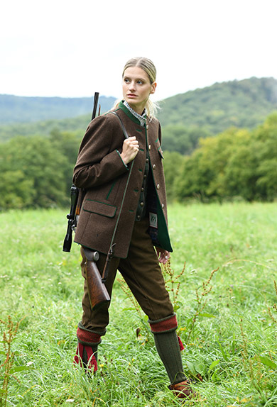 Jagdjacke Loden, braun