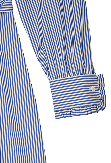 Dress frills + stripes