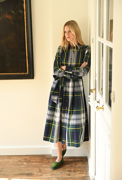 Kleid XL Gordon Tartan