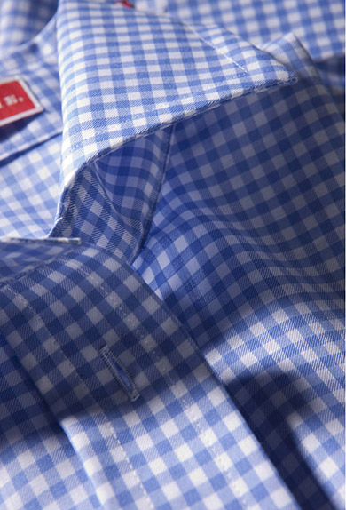 Bluse Vichy, Doppelmanschette