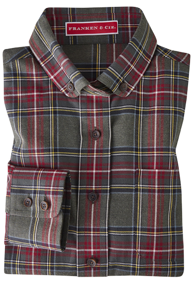 Bluse Flanell, Stewart Tartan