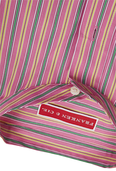 Blouse stripes, pink