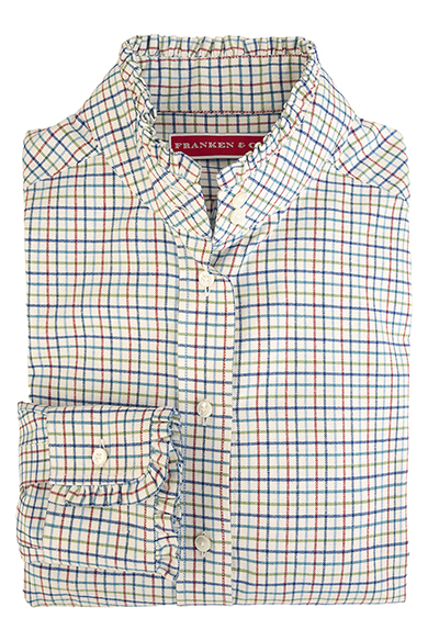 Bluse Rschen Tattersall