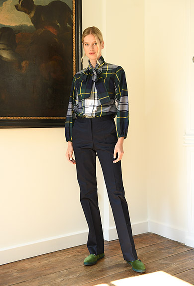 Bluse XL Gordon Tartan