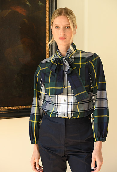 Bluse XL Gordon Tartan