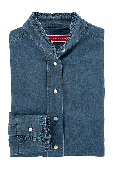 Bluse Rschen Jeans