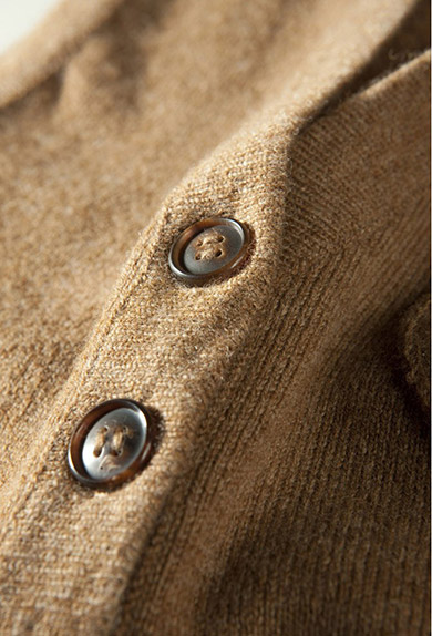 Gilet lambswool, beige