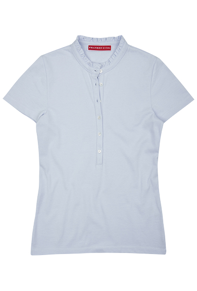 Piqu Shirt, light blue