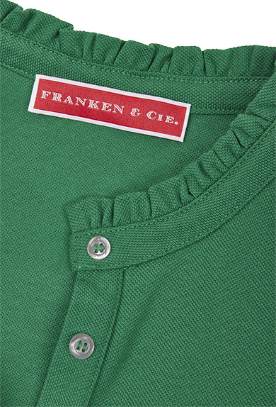 Piqué Shirt, grün