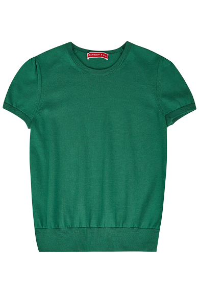 Sweater cotton, green